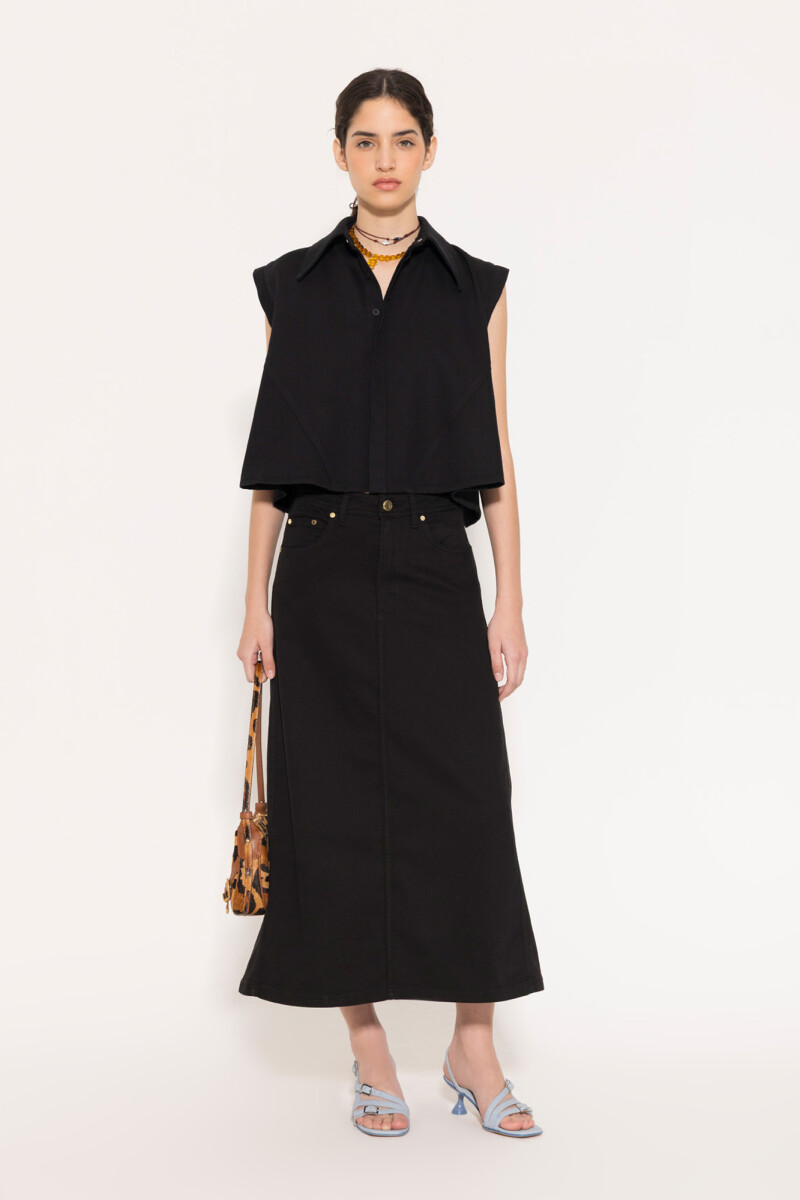 POLLERA BLACK AIR Negro