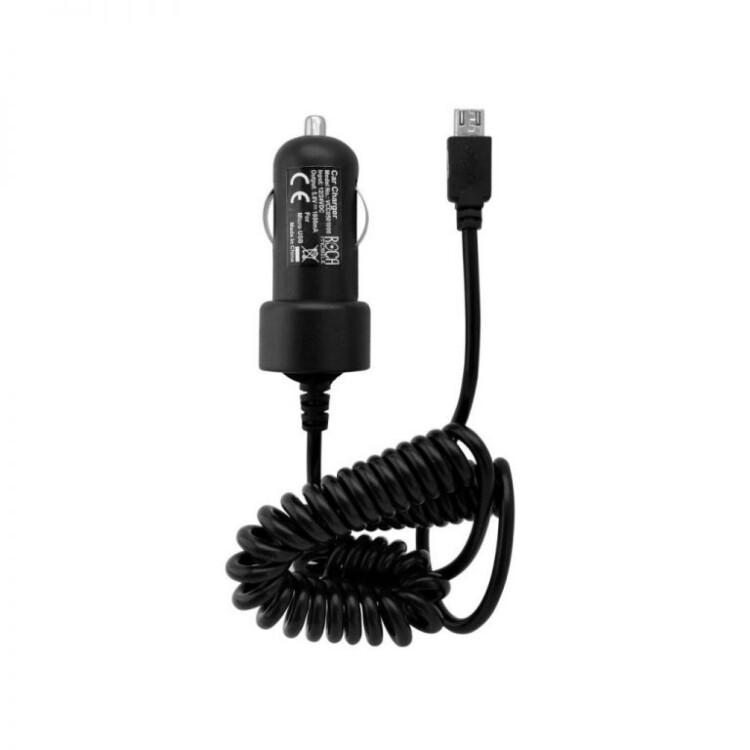 CARGADOR AUTO ROCA MICRO USB Sin color