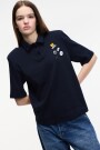 POLO CON PINS Azul