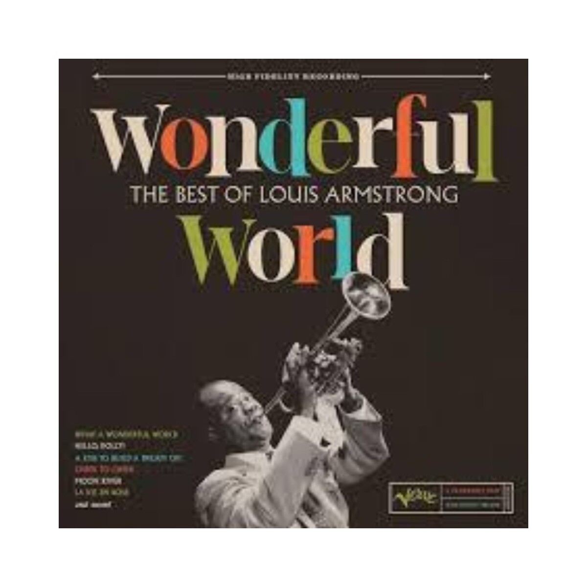 Louis Armstrong - Wonderful World: The Best Of Louis Armstrong - Vinilo 