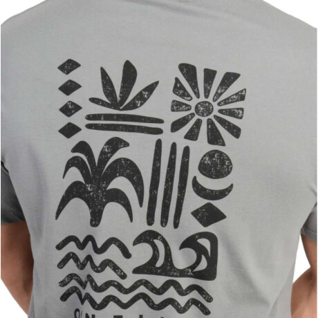 Remera Oneill Glyphs Gris