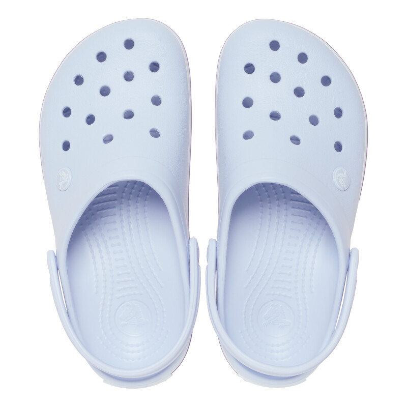 Zueco de Mujer Crocs Band c/tira Atras Lila