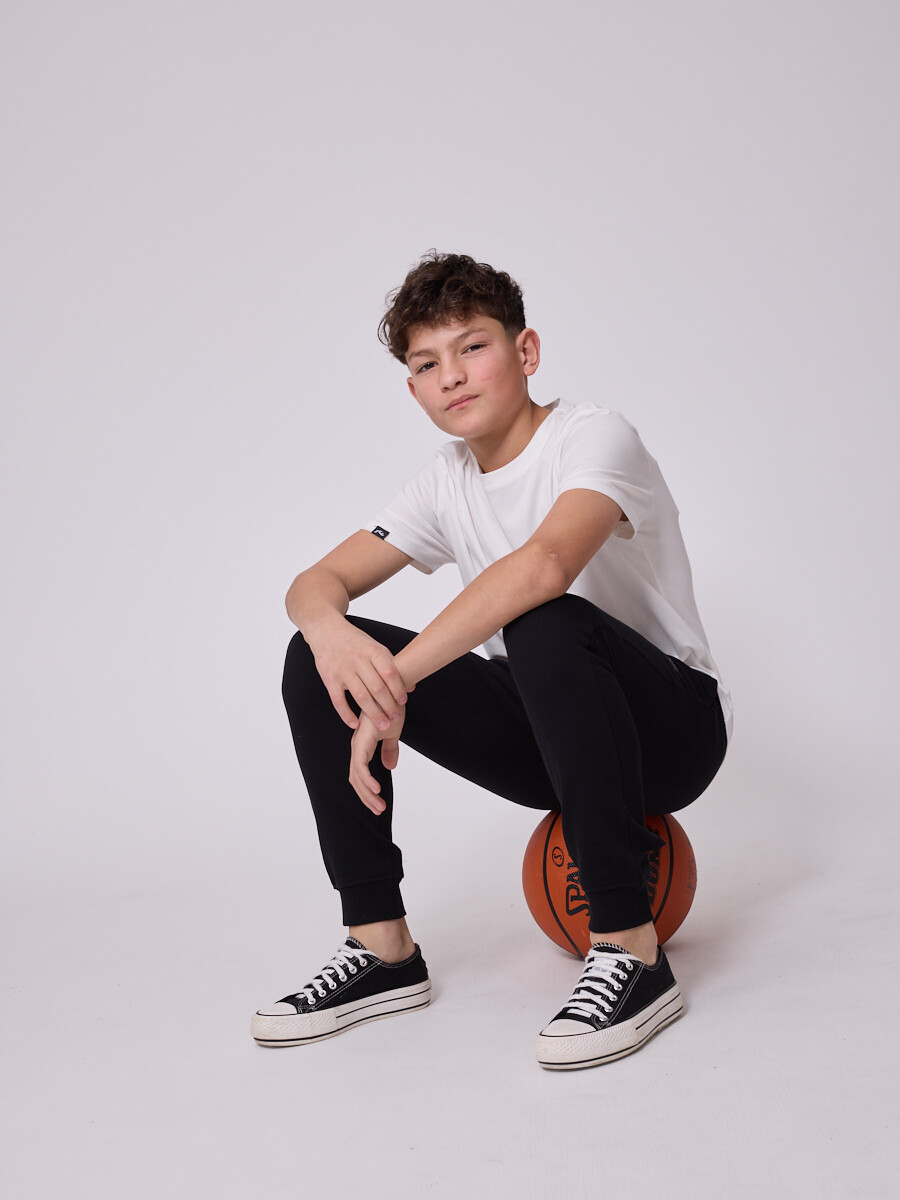 BABUCHA JOGGERS26 TEEN RUSTY - Negro 
