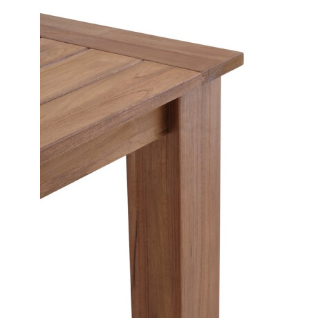 Mesa de jardín DRAMMEN A100xAl210 teca Natural