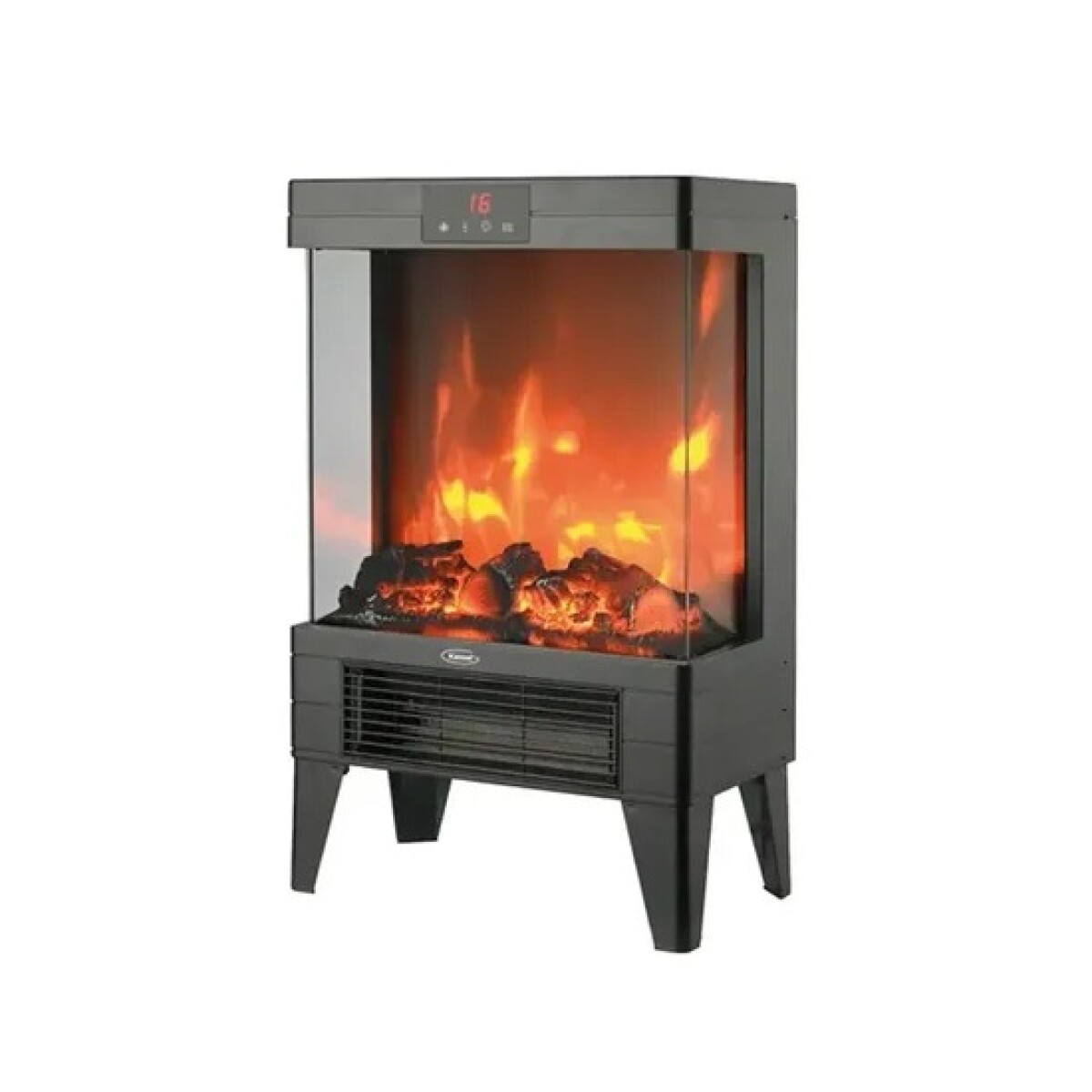 ESTUFAS SIMIL LEÑA KS-ELEN22 - NEGRO 