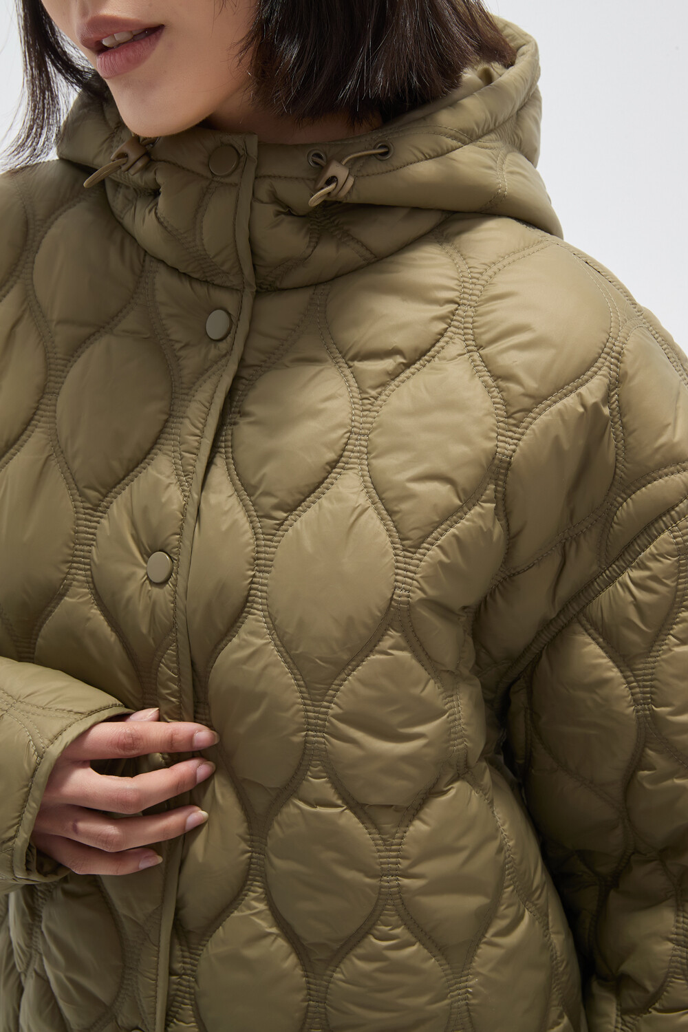 Campera Myris Verde Oliva Claro