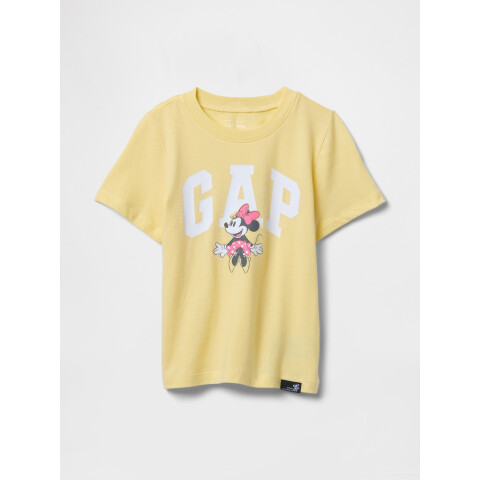 V-DIS X GAP LOGO TEE SP DIS FAM PALE BANANA