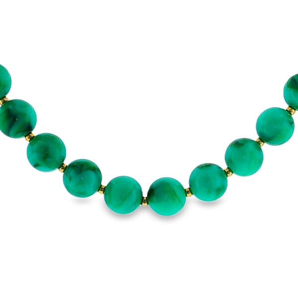 COLLAR VAZÉ VERDE AGUA COLLAR VAZÉ VERDE AGUA