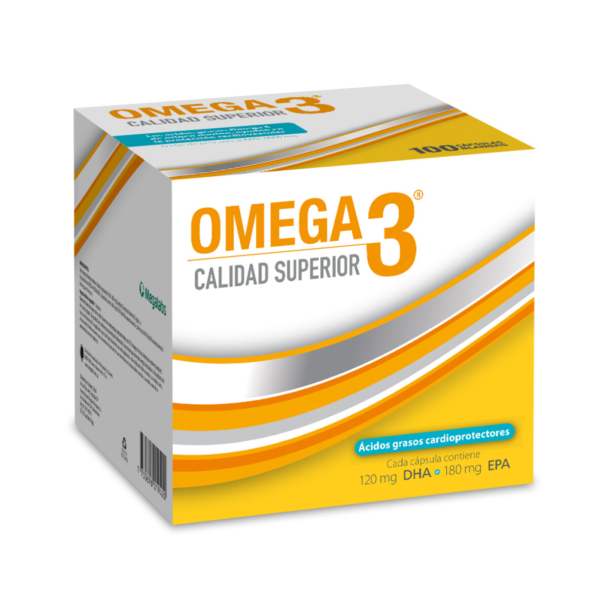 Omega 3 / 100 Cápsulas – Suplemento nutricional 