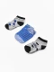 MEDIAS NIÑO PACK 3 PCS GRIS MELANGE O
