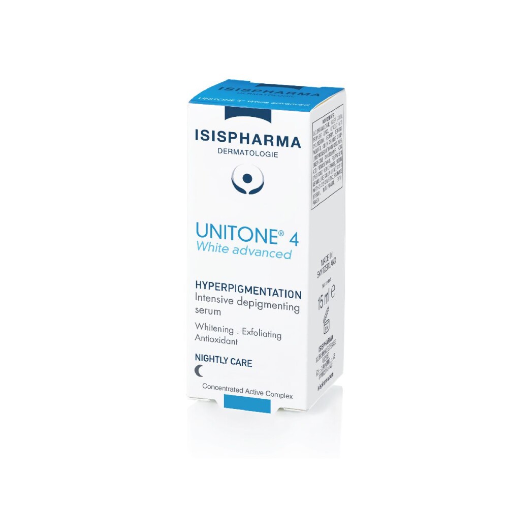 UNITONE 4 WHITE ADVANCED FR. X 15 ML. única