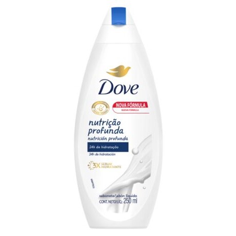 DOVE JABÓN LIQUIDO NUTRICIÓN PROFUNDA 250ml DOVE JABÓN LIQUIDO NUTRICIÓN PROFUNDA 250ml