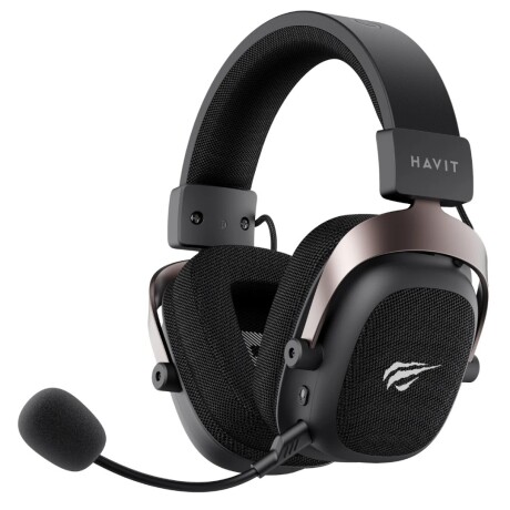 Auriculares Havit Gaming Series H2002d Pro Negro, Microfono Desmontable, Banda Ajustable, C/cable Auriculares Havit Gaming Series H2002d Pro Negro, Microfono Desmontable, Banda Ajustable, C/cable