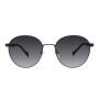Lentes De Sol Policarbonato Colecao Redondos Redondo Gris/Ónix