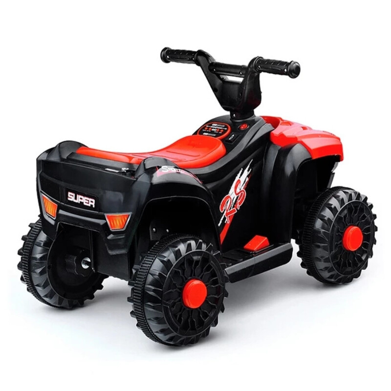 Cuatrimotor A Batería Rojo