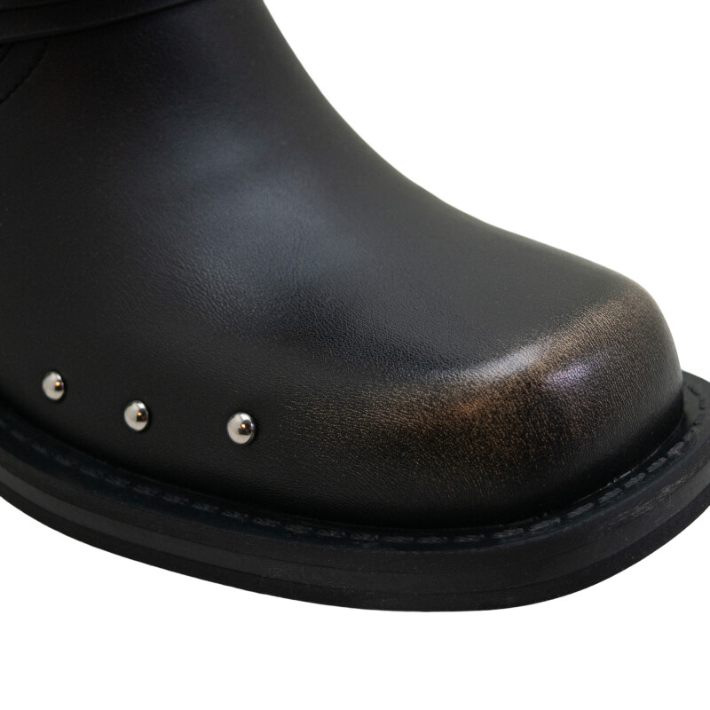 Botas - Country c/hebilla de Mujer - JY3344-3175 Negro-gris