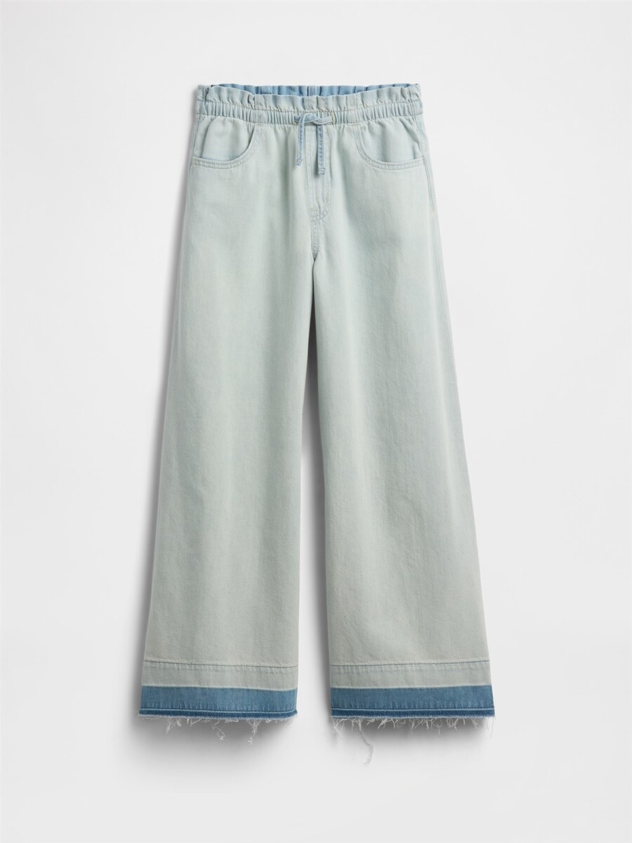 Jean Baggy Niña - Light Wash 
