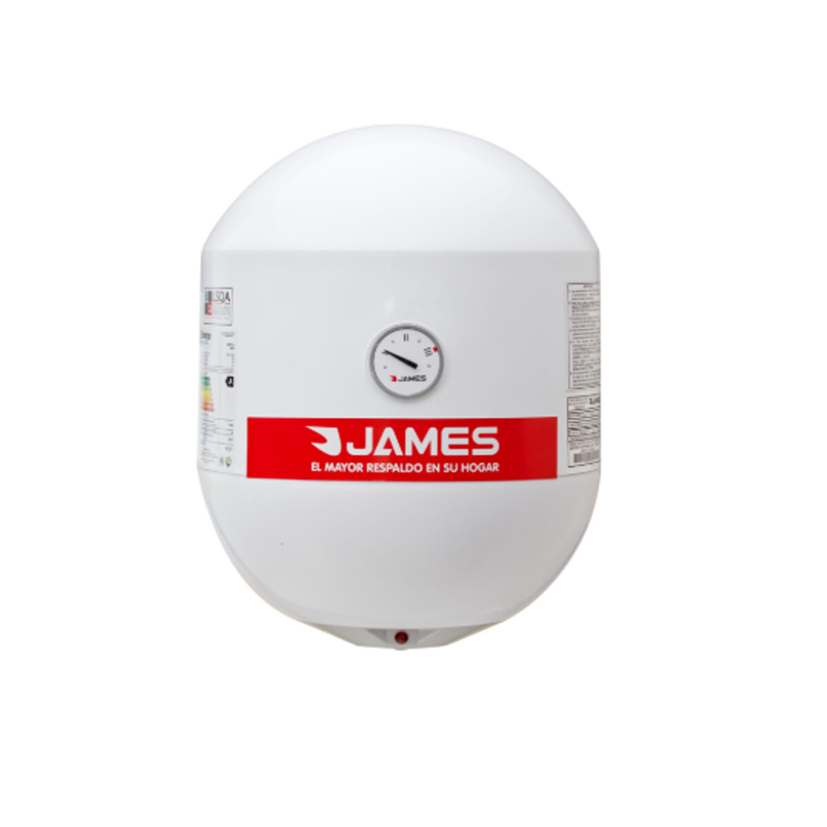 TERMOTANQUE JAMES P 30 AC G2 CILINDRICO ACERO 