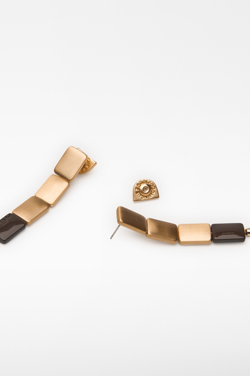 PENDIENTES LARGOS Dorado