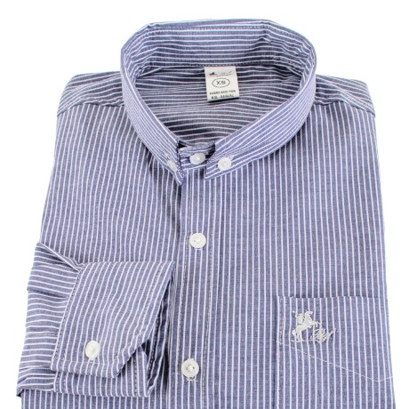 Camisa Caballero con licra azul