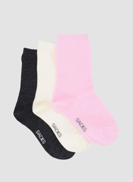 Pack x3 crew lisas niños jk Variante 29