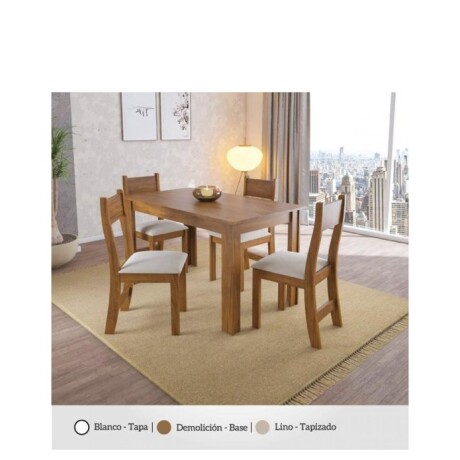 Juego De Comedor 4 Sillas Brisa Juego De Comedor 4 Sillas Brisa