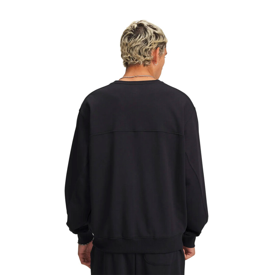 Buzo de Hombre Under Armour Rival Lw Crew Negro