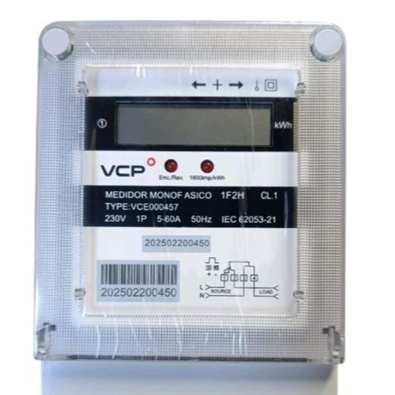 MEDIDOR DIGITAL MONOFASICO 1P 230V 5-60A LCD MEDIDOR DIGITAL MONOFASICO 1P 230V 5-60A LCD