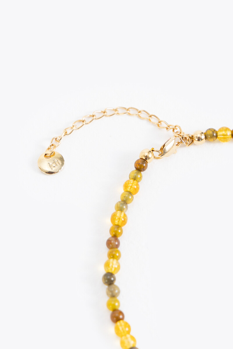 COLLAR GET LUCKY Bordo