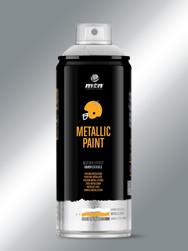 AEROSOL MTN PRO METALIZADO ALUMINIO 400ML N/A