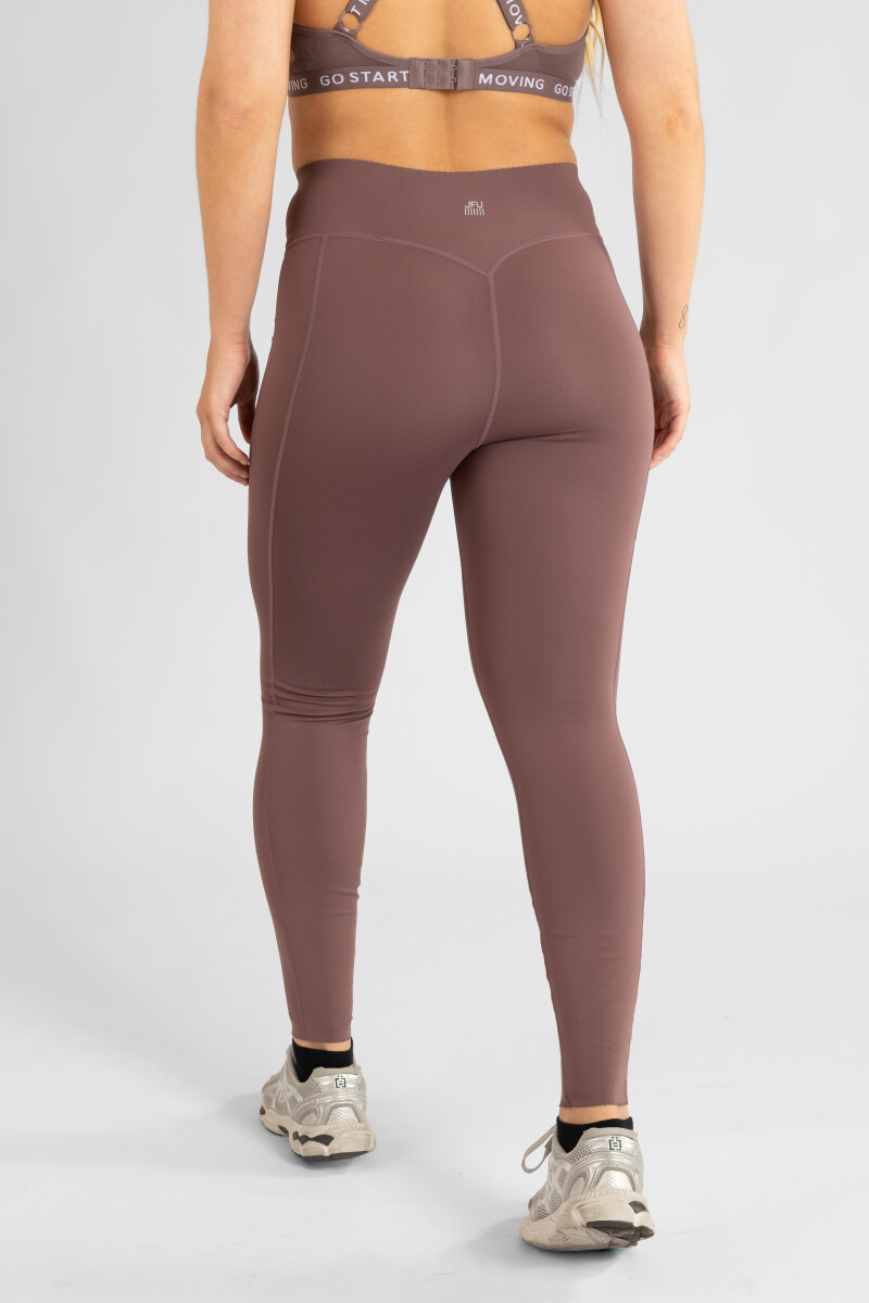 COMPRESSIVE PANT MARRON