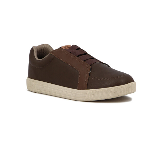 Br Sport Zapato Casual Con Elastico Camel