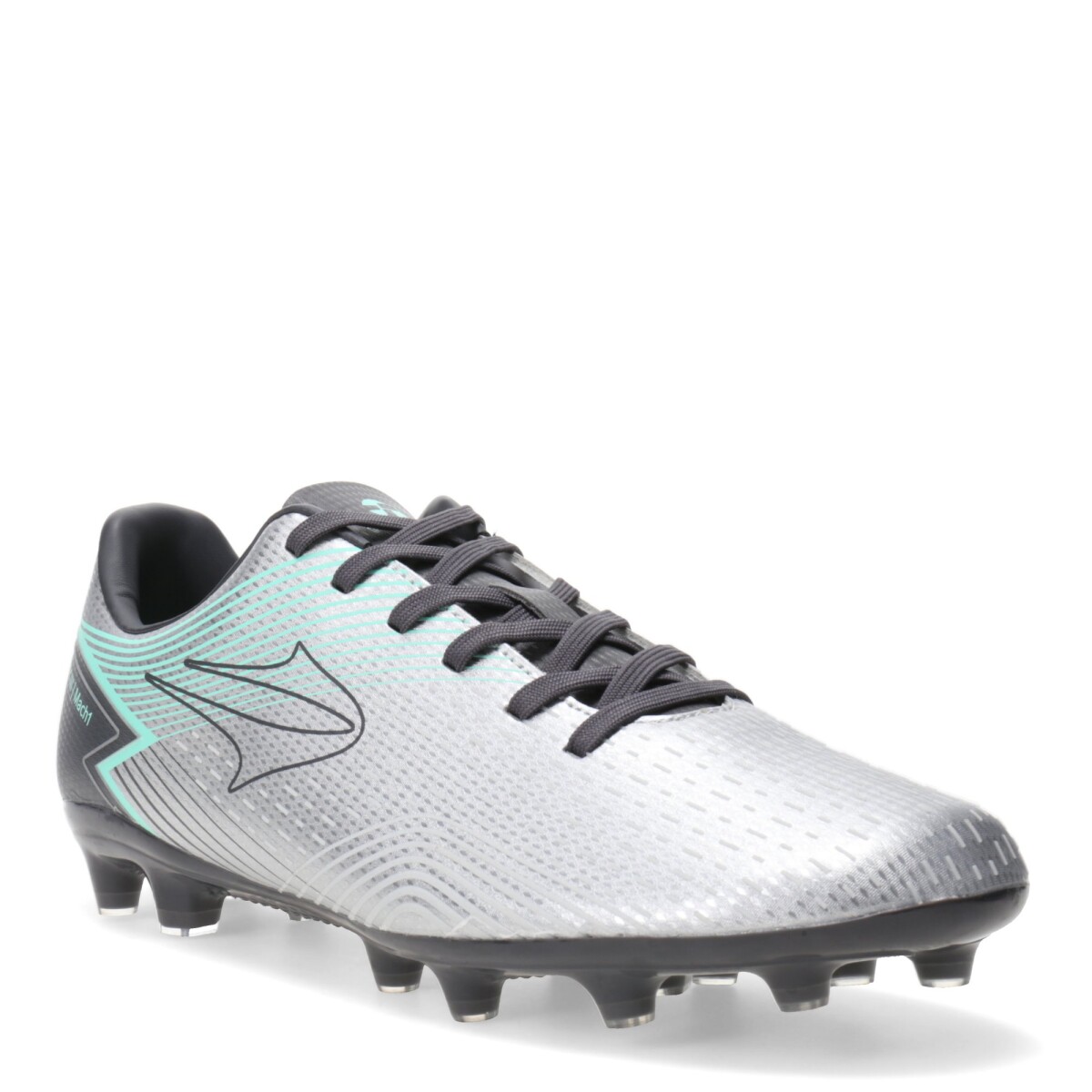 Championes Unisex Topper Stingray III Mach - Plateado - Verde - Gris 