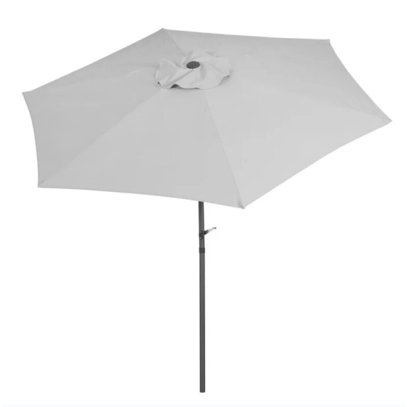 Sombrilla Quitasol terraza 2.7 m taupé Sombrilla Quitasol terraza 2.7 m taupé