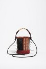 BOLSO MINI TRENZADA Rojo