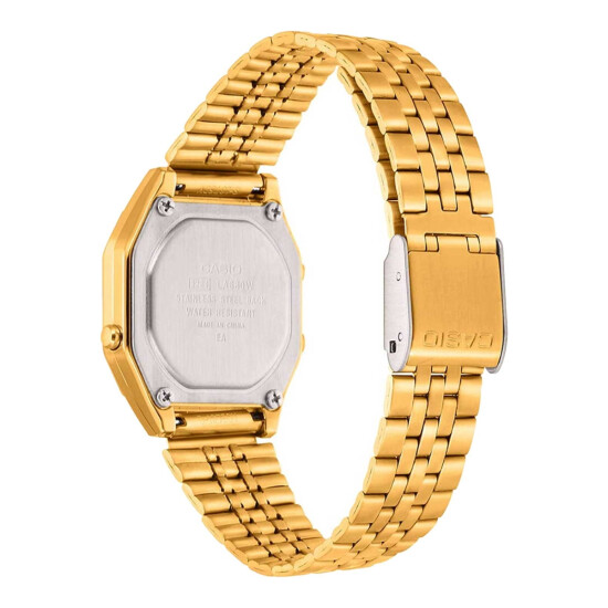 Reloj CASIO RETRO LA680WGA-1BF en Acero Dorado Esfera 30mm 0