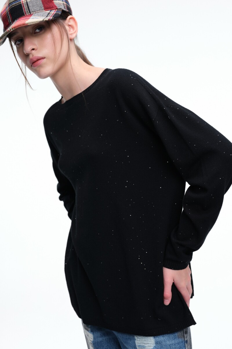 SWEATER BASE Negro
