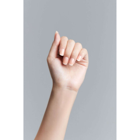 Uñas En Gel Listas (Press On) White Thin French