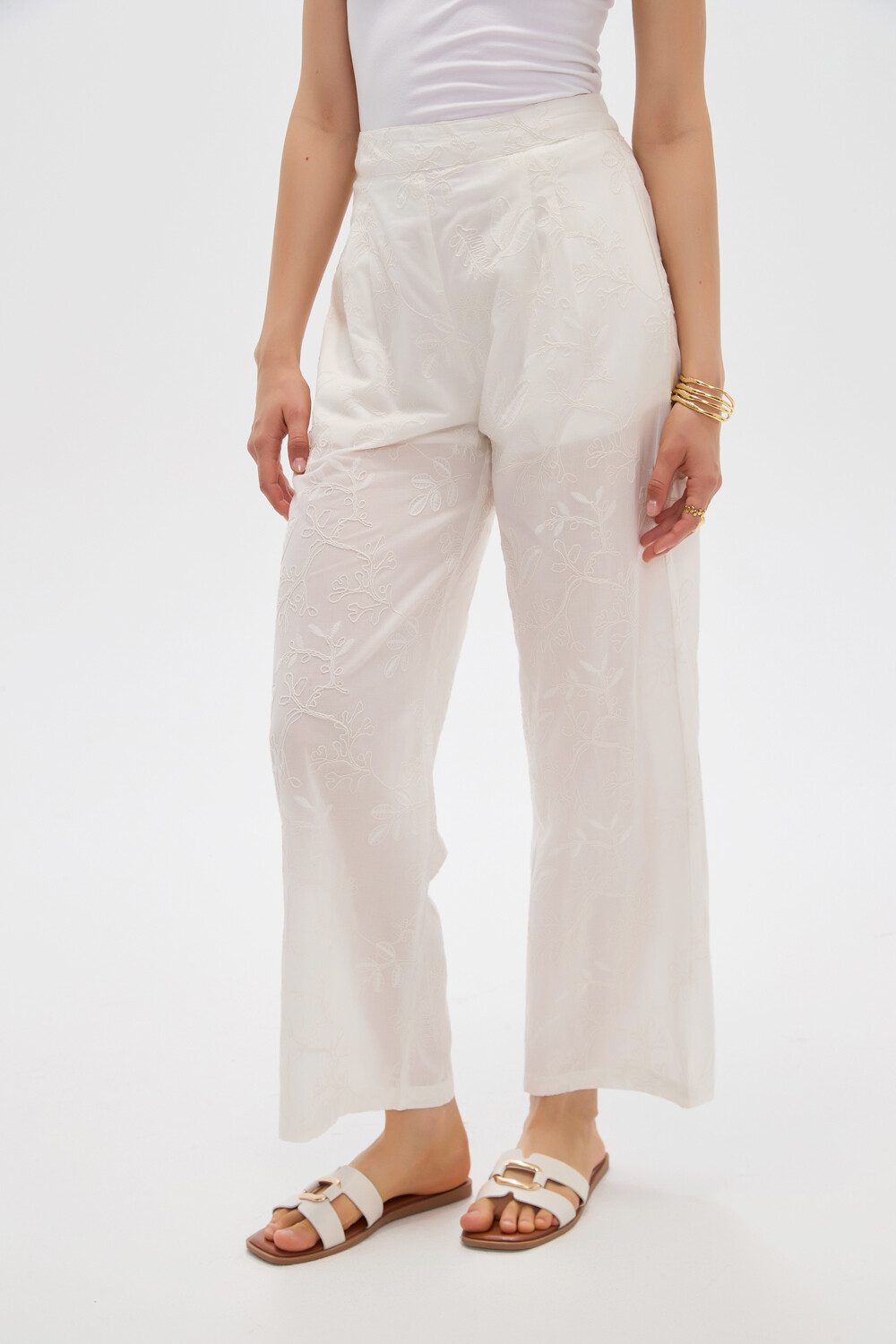 Pantalon Greon Marfil / Off White
