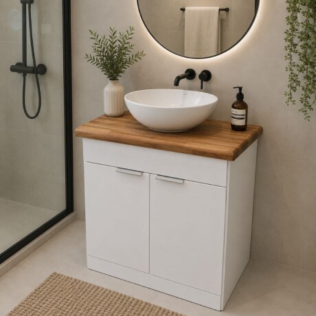 MUEBLE DE BAÑO 60 CM MESADA DE FINGER SIN BACHA - GRECIA MUEBLE DE BAÑO 60 CM MESADA DE FINGER SIN BACHA - GRECIA