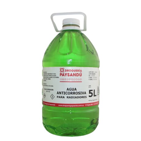 Agua Anticorrosiva para Radiadores 5 L Agua Anticorrosiva para Radiadores 5 L