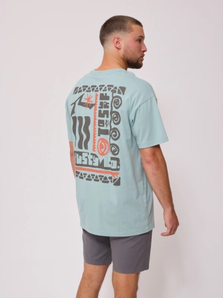 T-SHIRT RUSTY BOBLU VERDE