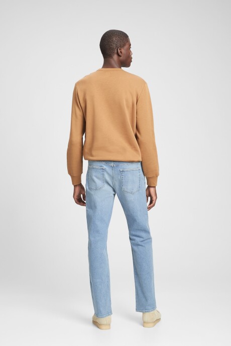 Jean Straight Simi Hombre Light Wash