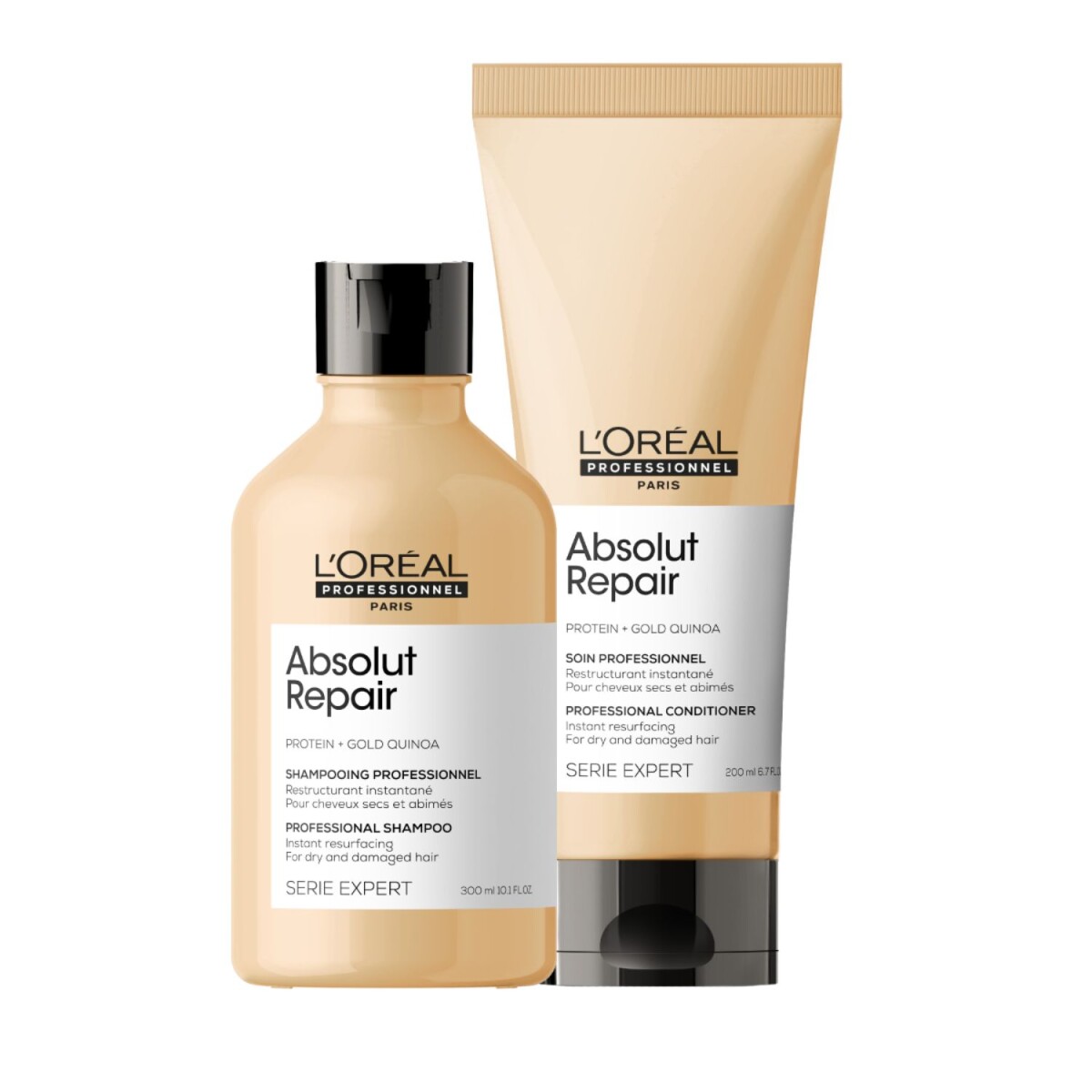 Pack L'Oréal Professionnel Absolut Repair Shampoo Acondicionador Para Reparación Capilar 