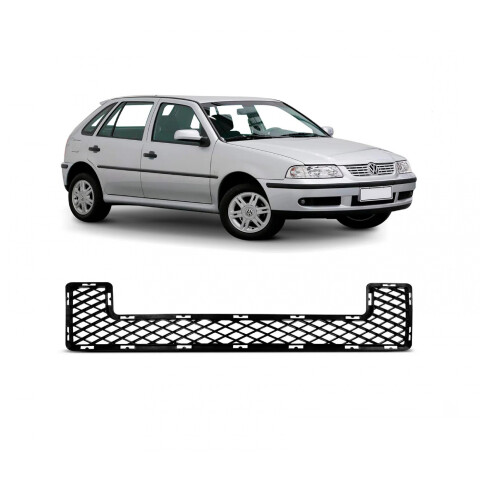 REJILLA DE PARAGOLPE CENTRAL GOL G3 FASE 1 99/03 Rejilla De Paragolpe Central Gol G3 Fase 1 99/03