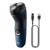 AFEITADORA PHILIPS S 1151 -Inalámbrico -WET&DRY -(azul) N/A
