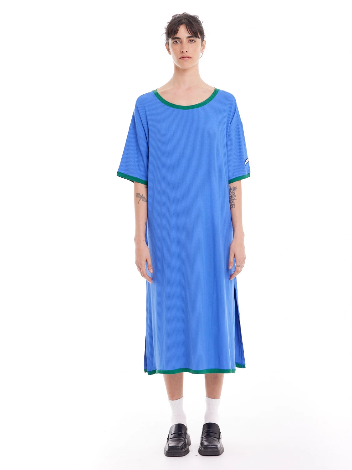 Vestido Pad azul talle unico