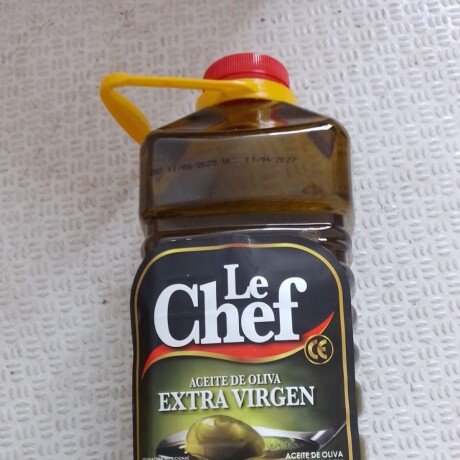 ACEITE OLIVA EXTRA VIRGEN 3L LE CHEF ACEITE OLIVA EXTRA VIRGEN 3L LE CHEF