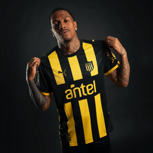 CAMISETA PEÑAROL 26 HOME JERSEY - PUMA AMARILLO/NEGRO