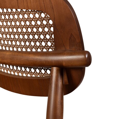 SILLA DE COMEDOR RATTAN-Y-MADERA MARRON DANIELLE